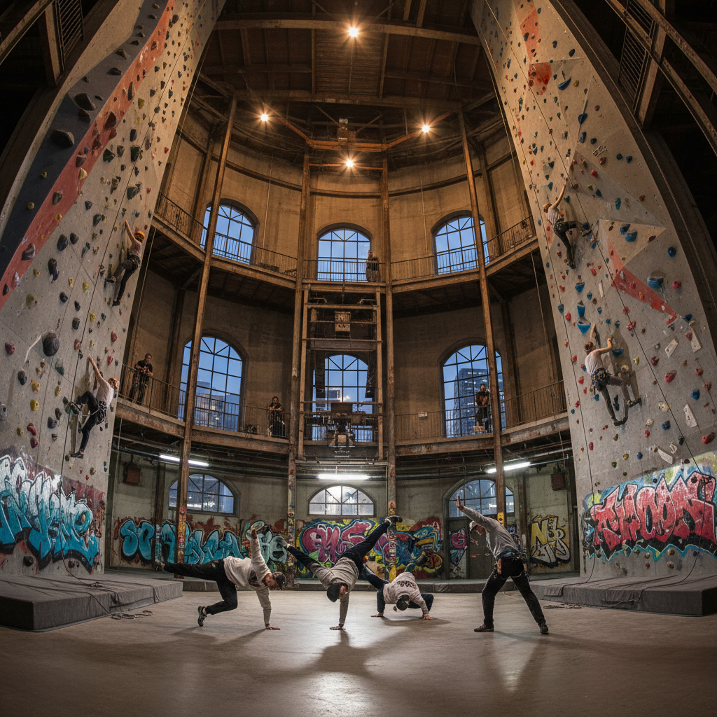 Midwest Olympic Sports Revolution: Breaking and Climbing Rise