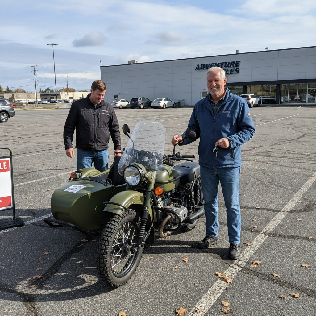 From Anchorage to Moscow: A Motorcycle Gift Bridges Politics