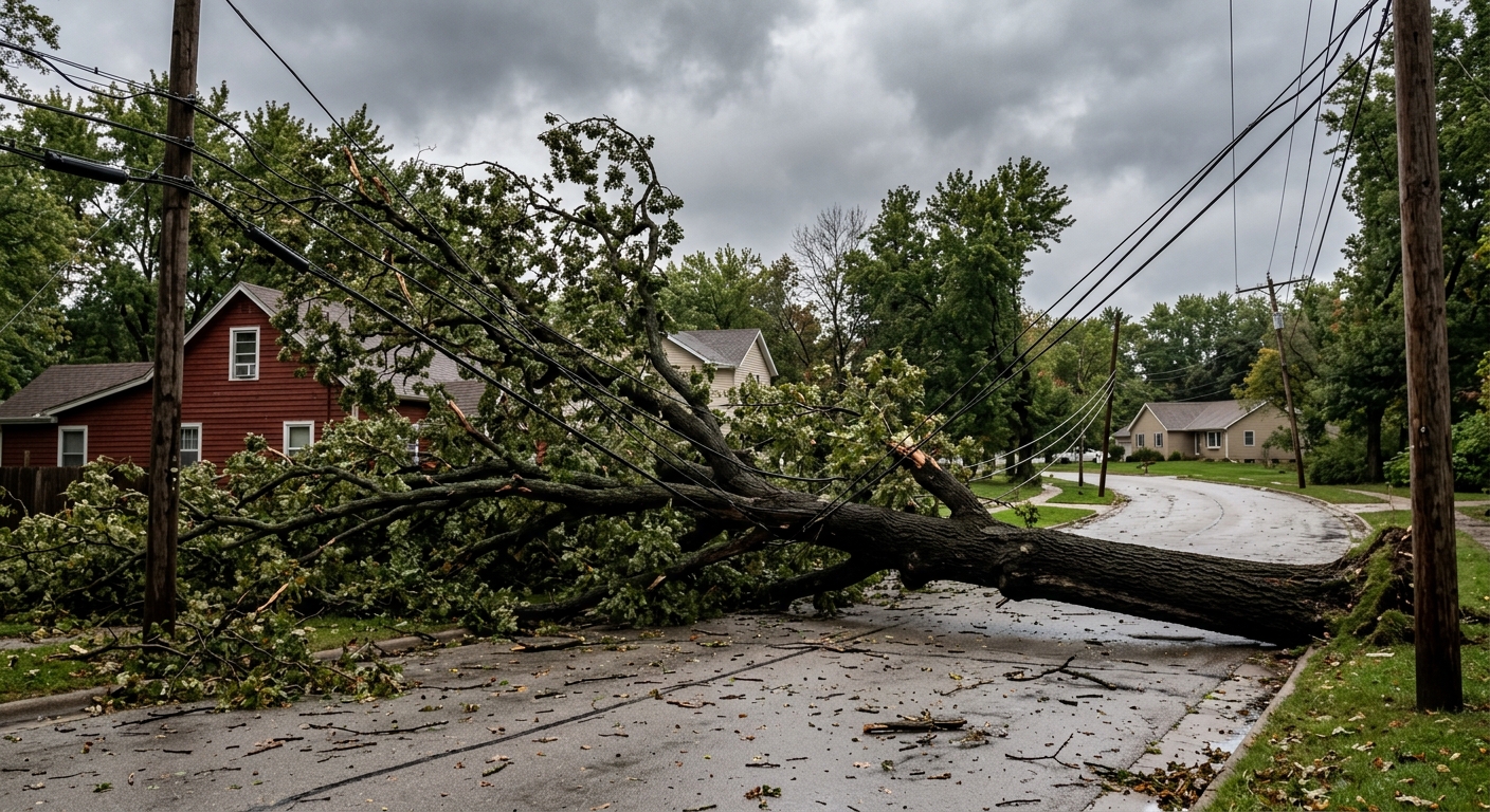 Severe Storms Trigger Major Missouri Power Outages and Widespread Damage Across Midwest